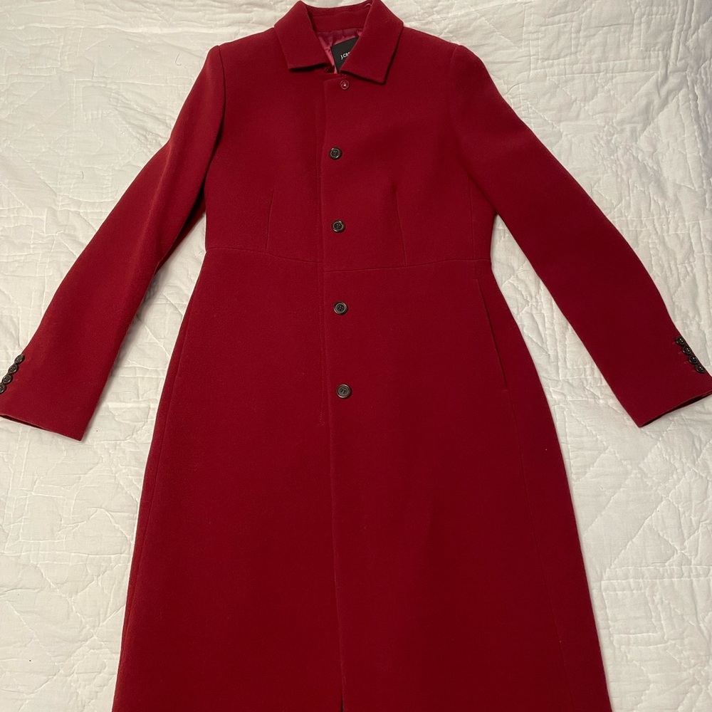 J. Crew long wool coat
